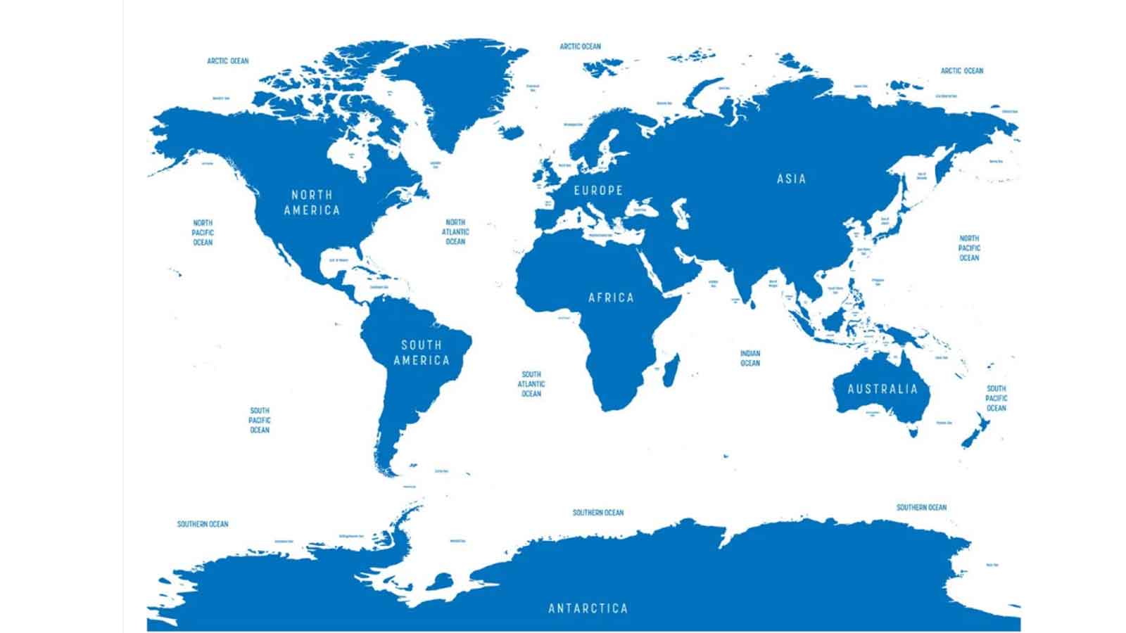 दुनिया में कितने महाद्वीप हैं