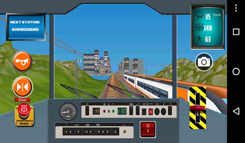 Metro Train Simulator 2021 Train game