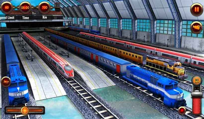 Train racing games 3D 2 players